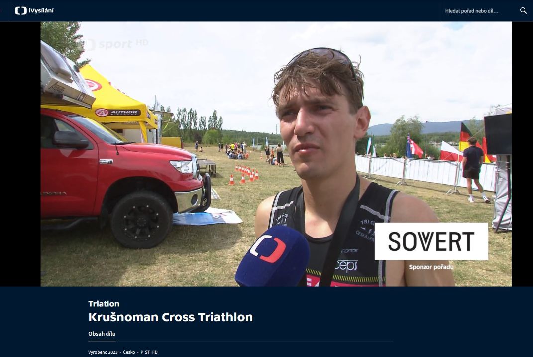 Foto aktuality Krušnoman Cross Triathlon Most 2023